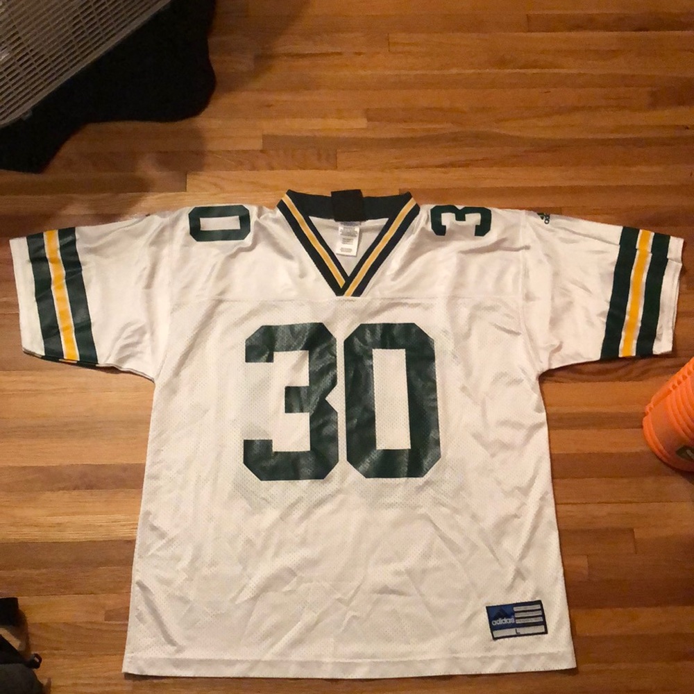 Adidas Green Bay packer green 30 jersey